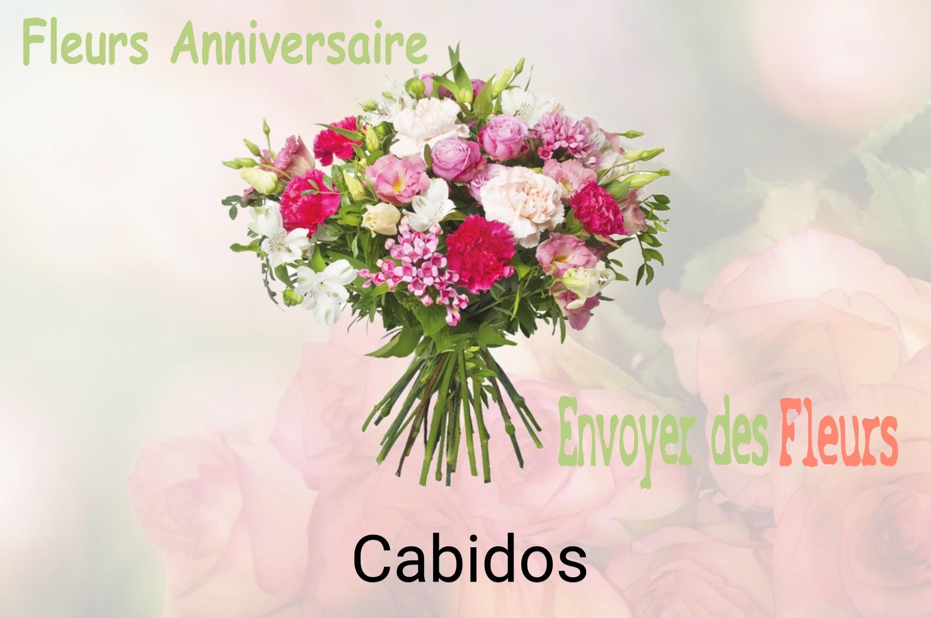 Bouquet de fleurs d’anniversaire livré à Cabidos
